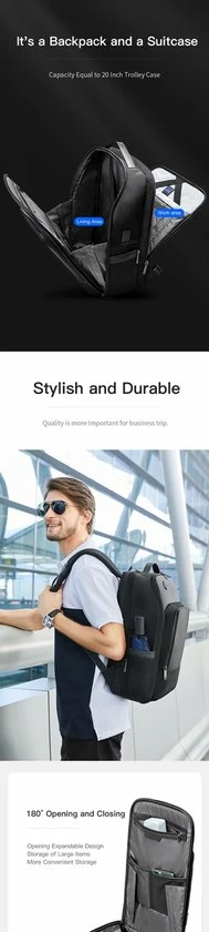 Beste Verkoop π₯ Hete verkoop π₯° Arctic Hunter Rugtas - Laptop Tas - 15,6 Inch - Waterafstotend - Usb Oplaadstation β€οΈ π 8 Beste Verkoop π₯ Hete verkoop π₯° Arctic Hunter Rugtas - Laptop Tas - 15,6 Inch - Waterafstotend - Usb Oplaadstation β€οΈ π - Afbeelding 6