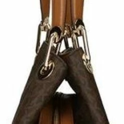 Coupon 🎉 Kopen 🛒 Michael Kors Raven Tote L Dames Schoudertas - Bruin 🔔 😉 -Tassen-Dames Verkoop 265x840 1