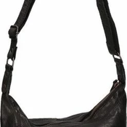 Beste recensies van 👏 Goedkoop 😉 Bear Design Medium Schoudertas / Crossbody Tas Dames - Leer - Cow Lavato - Zwart ✔️ 😀 -Tassen-Dames Verkoop 295x840 2