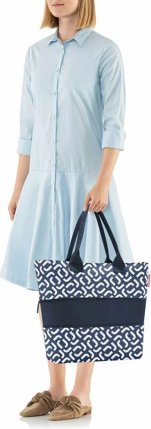 Beste deal 𧨠Hete verkoop π Reisenthel Shopper E1 Shopper Schoudertas - 12L - Signature Navy Blauw π₯° π 7 Beste deal 𧨠Hete verkoop π Reisenthel Shopper E1 Shopper Schoudertas - 12L - Signature Navy Blauw π₯° π - Afbeelding 5