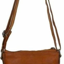 Coupon 💯 Aanbiedingen 😀 DSTRCT Harrington Road Leren Schoudertas - Cognac ✨ 💯 -Tassen-Dames Verkoop 319x840 1