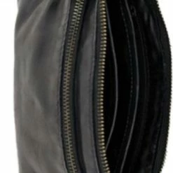 Hete verkoop ✨ Aanbiedingen ⭐ Bear Design Kleine Schoudertas / Crossbody Tas Dames - Leer - Cow Lavato - Zwart 👍 🌟 -Tassen-Dames Verkoop 320x840 3