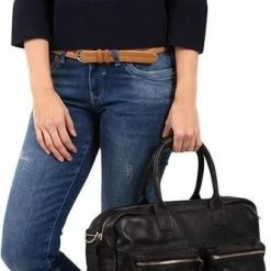 Flash-uitverkoop 😀 Flash-uitverkoop 🌟 Cowboysbag The College Bag Schoudertas - 15.6 Inch Laptoptas - Grijs 🎁 🎉 -Tassen-Dames Verkoop 332x840 2