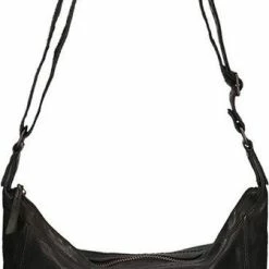 Beste recensies van 👏 Goedkoop 😉 Bear Design Medium Schoudertas / Crossbody Tas Dames - Leer - Cow Lavato - Zwart ✔️ 😀 -Tassen-Dames Verkoop 336x840 2