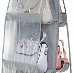 Korting 🎉 Nieuw ✔️ Shennit Hand Tassen Organizer Voor Kleding Kast Met Haak | Genoeg Voor 6 Tassen En Overige Accesoires | Dames Schoudertassen Opberger ❤️ 😉