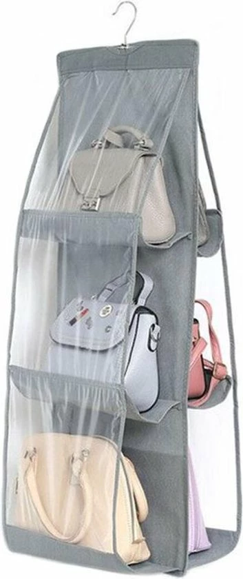 Korting π Nieuw βοΈ Shennit Hand Tassen Organizer Voor Kleding Kast Met Haak | Genoeg Voor 6 Tassen En Overige Accesoires | Dames Schoudertassen Opberger β€οΈ π 3 Korting π Nieuw βοΈ Shennit Hand Tassen Organizer Voor Kleding Kast Met Haak | Genoeg Voor 6 Tassen En Overige Accesoires | Dames Schoudertassen Opberger β€οΈ π