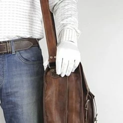 Beste Verkoop 🎉 Nieuw 🎉 Merkloos Aktetas 15,6 Inch “Granada” – Cognac Bruin Echt Leer Businesstas - Unisex Vintage Look Boekentas - Handgemaakt 🤩 👍 -Tassen-Dames Verkoop 354x840 1