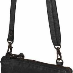 Beste Pirce ⭐ Groothandel 🎉 Bear Design Umi 2 Leren Schoudertas / Clutch - Zwart ✔️ 🔥 -Tassen-Dames Verkoop 362x840 2