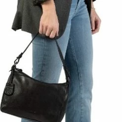 Beste deal 🔥 Uitgang 😀 BURKELY JUST JOLIE DAMES SHOULDERBAG - ZWART ⭐ ❤️ -Tassen-Dames Verkoop 367x840 3