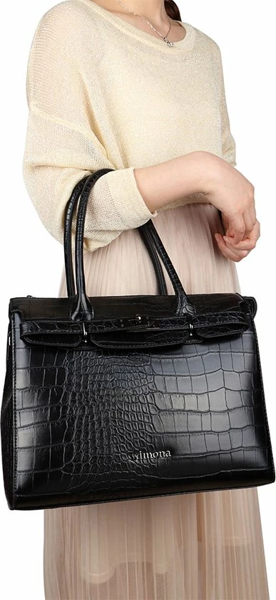 Goedkoop ๐ Aanbiedingen ๐ Wimona Liona 5005 Handtas / Schoudertas - Zwart โ๏ธ โญ 10 Goedkoop ๐ Aanbiedingen ๐ Wimona Liona 5005 Handtas / Schoudertas - Zwart โ๏ธ โญ - Afbeelding 8