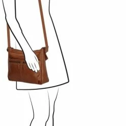 Nieuw 👏 Groothandel 🤩 Old West Crossbody Schoudertas Bruin ✔️ 🌟 -Tassen-Dames Verkoop 389x840 20