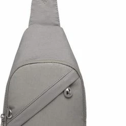 Goedkoopste 🤩 Coupon 👏 Bagwise® Crossbodytas - Sling Bag - Dames - Heren - S - (1239) - Grijs 🌟 ❤️