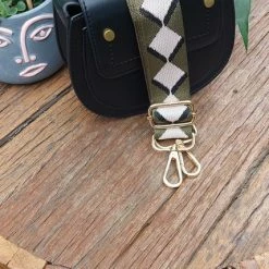 Hete verkoop 🌟 Groothandel ✔️ Wondersathome Bag Strap - Geblokt Groen - Tassenriem - Schouderband - Schouderriem Tas - Tassen Riem - Tas Hengsel - Tassen Band - Gitaar Strap - Cameratas Band - Cross Body - Verstelbare Riem - Bag Belt - Handtas Bandje 🧨 🔥 -Tassen-Dames Verkoop 428x840 2
