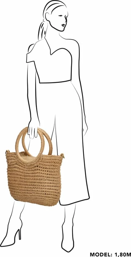 Beste Pirce 𧨠Beste Verkoop π PE Florence Handtas S Natural Life Nature - Bruin βοΈ π 9 Beste Pirce 𧨠Beste Verkoop π PE Florence Handtas S Natural Life Nature - Bruin βοΈ π - Afbeelding 7