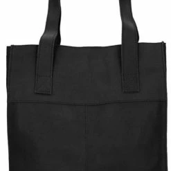 Goedkoopste 🥰 Hete verkoop 🔔 Sacha - Zwarte Leren Shopper Met Laptopvak ⭐ ⌛ -Tassen-Dames Verkoop 442x840 2