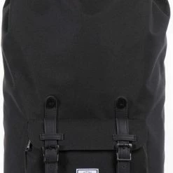 Begroting 🧨 Groothandel ⭐ Herschel Little America - Black/Black / Ruime Rugzak Met 25L Opbergvolume - 15" Fleece-gevoerd Laptopvak - Magnetische Sluiting / Met Levenslange Fabrieksgarantie / Limited Lifetime Warranty / Zwart 🎉 🎉 -Tassen-Dames Verkoop 451x840 1