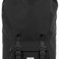 Begroting 🧨 Groothandel ⭐ Herschel Little America - Black/Black / Ruime Rugzak Met 25L Opbergvolume - 15" Fleece-gevoerd Laptopvak - Magnetische Sluiting / Met Levenslange Fabrieksgarantie / Limited Lifetime Warranty / Zwart 🎉 🎉 -Tassen-Dames Verkoop 455x840 2