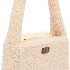 Hete verkoop ❤️ Promo 🥰 UGG Edalene Shoulder Bag Sherpa Dames Tas - Natural 🥰 ✔️ -Tassen-Dames Verkoop 457x840