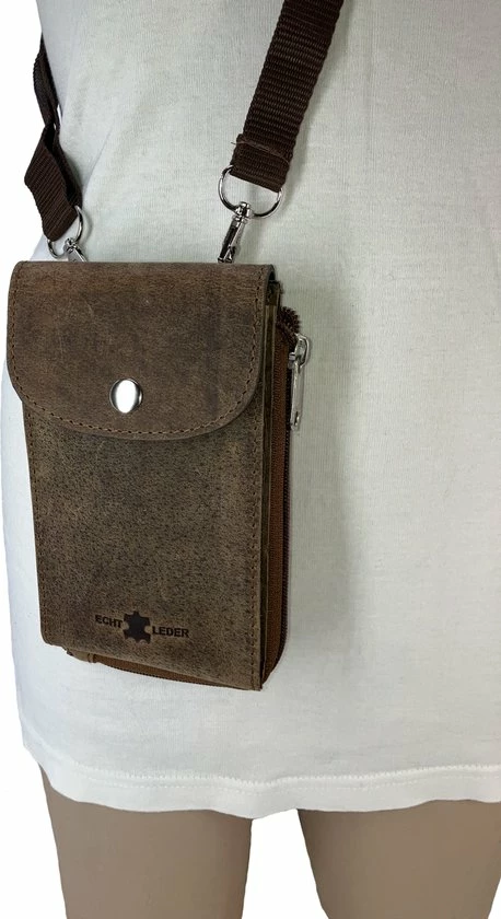 Gloednieuw ๐ฅ Begroting ๐ฅ Flores Lederwaren Klein Vintage Hunterleren Telefoontasje ๐ ๐ 6 Gloednieuw ๐ฅ Begroting ๐ฅ Flores Lederwaren Klein Vintage Hunterleren Telefoontasje ๐ ๐ - Afbeelding 4