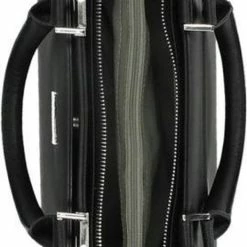 Goedkoop 🥰 Flash-uitverkoop 🔔 Flora & Co Schoudertas Saffiano - Zwart 🛒 🎉 -Tassen-Dames Verkoop 463x840 2