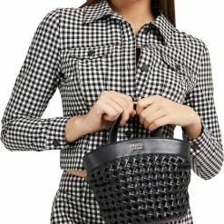 Goedkoop ⌛ Beste Pirce 💯 Guess Sicilia Top Dames Handtas - Zwart 😍 💯 -Tassen-Dames Verkoop 464x840 2