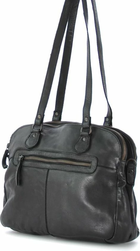 Aanbiedingen π Goedkoopste π Bear Design Medium Schoudertas / Crossbody Tas Dames - Leer - Cow Lavato - Zwart π π 5 Aanbiedingen π Goedkoopste π Bear Design Medium Schoudertas / Crossbody Tas Dames - Leer - Cow Lavato - Zwart π π - Afbeelding 3