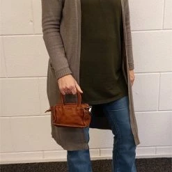 Nieuw β€οΈ Korting π₯° Bear Design Fia Leren Mini Handtas / Crossbodytas - Cognac π₯ π 9 Nieuw β€οΈ Korting π₯° Bear Design Fia Leren Mini Handtas / Crossbodytas - Cognac π₯ π -Tassen-Dames Verkoop 475x840 4