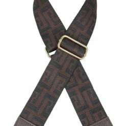 Beste Verkoop 😀 Coupon 🛒 Qischa® Bag Strap - Tassenriem - Schouderband - Schouderriem - Tassen Riem - Tas Hengsel - Verstelbare Riem - Zwart, Bruin, Goud Hardware 🛒 🧨