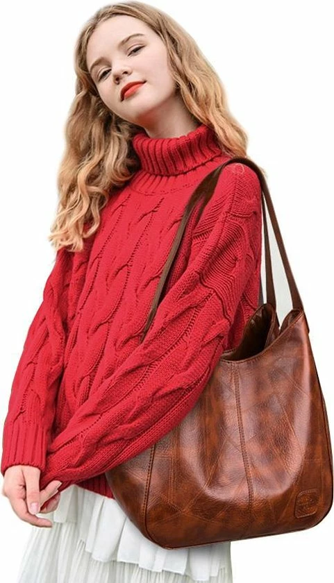 Groothandel 🎉 Beste deal 🔔 ZILOU® Schoudertas - Handtas - Vintage - Compact - Dames - Zwart 🧨 😍 7 Groothandel 🎉 Beste deal 🔔 ZILOU® Schoudertas - Handtas - Vintage - Compact - Dames - Zwart 🧨 😍 - Afbeelding 5