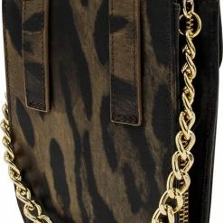 Nieuw 🔔 Korting 🔔 Mosz MŌSZ Leopard Dames Telefoontasje / Crossbody / Phonebag - Leer - Bruin 😉 😀 -Tassen-Dames Verkoop 481x840 4