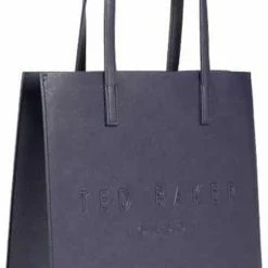 Flash-uitverkoop ⌛ Uitgang 🎉 Ted Baker - Soocon Crosshatch Large Icon Bag Deep Purple 🤩 ✔️
