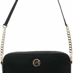 Beste Verkoop 🤩 Nieuw 🔥 Michael Kors Fulton Dames Crossbodytas - Zwart 👏 🎉