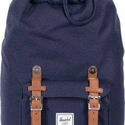 Nieuw 🛒 Goedkoop 😍 Herschel Little America Mid-Volume - Peacoat/Tan / Rrugzak Met 17L Opbergvolume - 13" Fleece-gevoerd Laptopvak - Magnetische Sluiting / Met Levenslange Fabrieksgarantie / Limited Lifetime Warranty / Blauw 😀 😉 -Tassen-Dames Verkoop 485x840 5