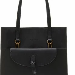 Begroting 🔔 Beste recensies van ❤️ Violet Hamden Essential Bag Dames Shopper Kunstleer - Zwart ❤️ 😍 -Tassen-Dames Verkoop 494x840 3