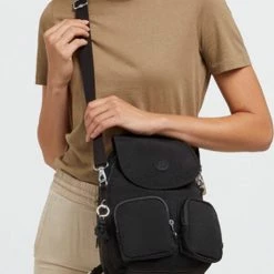 Beste Pirce ⌛ Beste Pirce 👏 Kipling Rugzak Firefly Up - Zwart 🌟 😉 -Tassen-Dames Verkoop 495x840 2