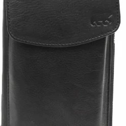 Hete verkoop 🔥 Gloednieuw 😍 Bear Design Zoey Leren Telefoontasje - Zwart 🔥 😍 -Tassen-Dames Verkoop 500x840