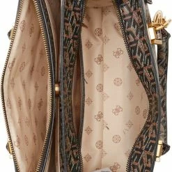 Goedkoop 🥰 Promo ⭐ Guess Medium Schoudertas / Crossbody Tas Dames - Atene - - Zwart 👍 🛒 -Tassen-Dames Verkoop 501x840 7