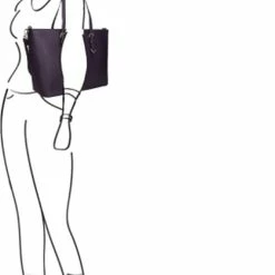 Korting 🔥 Top 10 🤩 Flora & Co Grote Schoudertas / Crossbody Tas Dames - Saffiano - Paars 🔔 🌟 -Tassen-Dames Verkoop 501x840 8