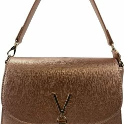 Top 10 π Promo π Valentino Bags Divina Dames Schoudertas - Roze Goud π₯° β€οΈ