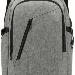 Beste Verkoop 😍 Korting 🤩 DION3 - Rugzak Met 15.6 Inch Laptop Vak - 25.6 L - Met USB - Grijs 🧨 ⭐