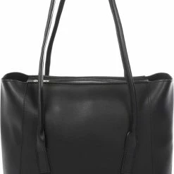 Top 10 👍 Coupon 😀 Dielay Tas Dames - PU Kunstleer - 45x30x12 Cm - Zwart 👍 🧨