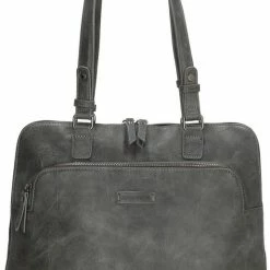 Uitgang ⭐ Hete verkoop 😍 Enrico Benetti Caen 66470 Laptoptas Schoudertas - 13 Inch - Grijs 🌟 ✨