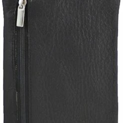 Hete verkoop 🛒 Nieuw 💯 Landley Leren Dames Telefoontasje - Klein Schoudertasje - Phone Wallet - Leer - Zwart 💯 👍 -Tassen-Dames Verkoop 516x840 2