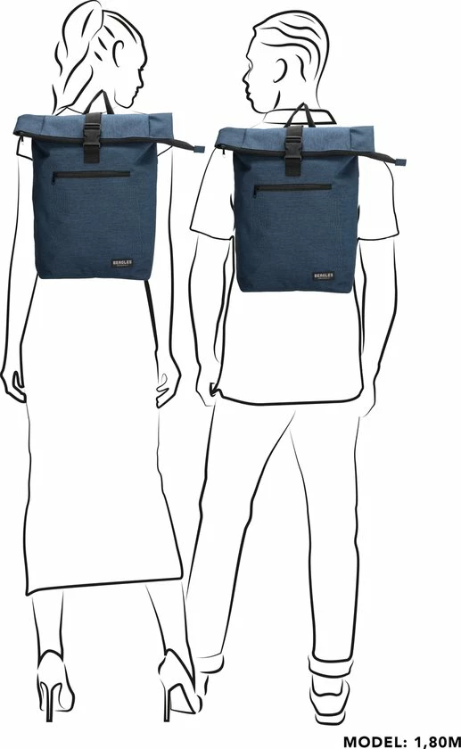 Beste deal 𧨠Gloednieuw β Beagles Originals Urban Originals 17,3" Laptop Rugzak - Blauw π βοΈ 5 Beste deal 𧨠Gloednieuw β Beagles Originals Urban Originals 17,3" Laptop Rugzak - Blauw π βοΈ - Afbeelding 3