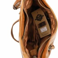 Gloednieuw 🎁 Coupon 🎉 Bear Design Olivia Leren Schoudertas - Cognac 🎉 🥰 -Tassen-Dames Verkoop 518x840 2