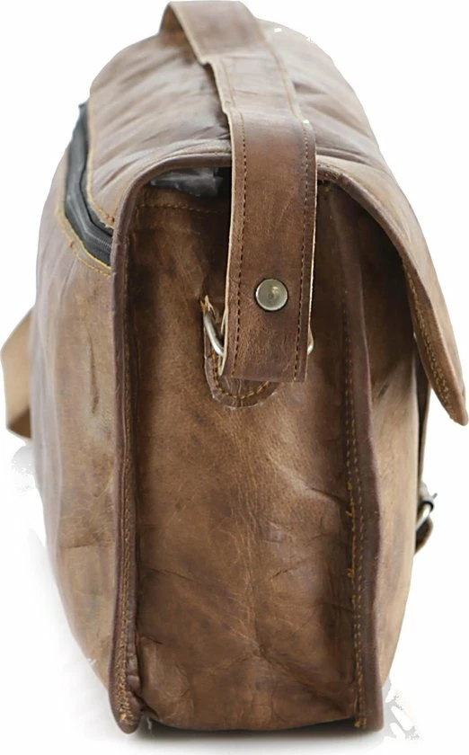 Promo π Korting π Oncedoce Avondtas ‘’Garda’’ - Bruin Echte Leder – 26 X 17 X 8 Cm - Damestas – Handtas - Vintage Look Design – Handgemaakte Tas π β¨ 9 Promo π Korting π Oncedoce Avondtas ‘’Garda’’ - Bruin Echte Leder – 26 X 17 X 8 Cm - Damestas – Handtas - Vintage Look Design – Handgemaakte Tas π β¨ - Afbeelding 7