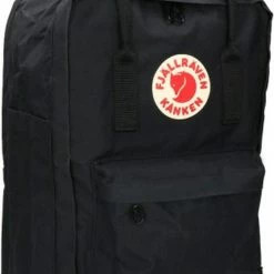 Goedkoop 🥰 Coupon ✔️ Fjallraven Kanken Laptoprugzak 15 Inch - Black ✨ ❤️ -Tassen-Dames Verkoop 523x840