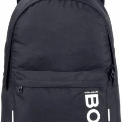 Goedkoop 💯 Kopen 🔔 Björn Borg Rugzak Core - Rugtas - Met Voorvak - Unisex - 26 Liter - Zwart 👏 😀
