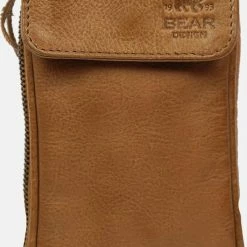 Gloednieuw 😍 Top 10 ❤️ Bear Design Elske-Ahana Leren Telefoontasje - Taupe 🎉 💯