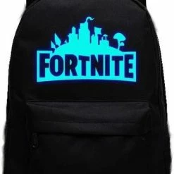 Goedkoop 🌟 Flash-uitverkoop 🎉 Maasland Solutions Fortnite Glow In The Dark Rugtas Zwart - Tas - Schooltas - 🎒 🎒 Backpack - Baggage - Luggage - Laptoptas - Rugzak -zak 🔔 👍